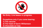 PA7048: No Entry -  Live Lesson in progress.