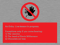 PA7048: No Entry -  Live Lesson in progress.