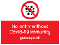 PA7050: No entry without Covid-19 immunity passport