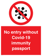 PA7050: No entry without Covid-19 immunity passport