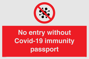 PA7050: No entry without Covid-19 immunity passport