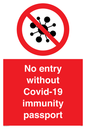 PA7050: No entry without Covid-19 immunity passport