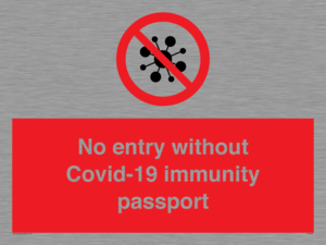 PA7050: No entry without Covid-19 immunity passport