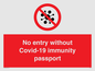 PA7050: No entry without Covid-19 immunity passport