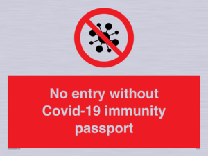 PA7050: No entry without Covid-19 immunity passport