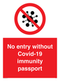 PA7050: No entry without Covid-19 immunity passport