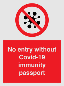 PA7050: No entry without Covid-19 immunity passport