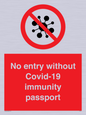 PA7050: No entry without Covid-19 immunity passport