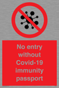 PA7050: No entry without Covid-19 immunity passport