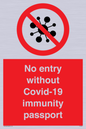 PA7050: No entry without Covid-19 immunity passport