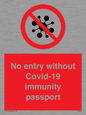 PA7050: No entry without Covid-19 immunity passport