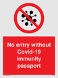 PA7050: No entry without Covid-19 immunity passport