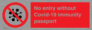 PA7050: No entry without Covid-19 immunity passport