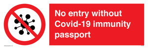 PA7050: No entry without Covid-19 immunity passport