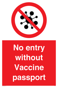 PA7051: No entry without Vaccine passport