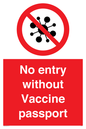 PA7051: No entry without Vaccine passport