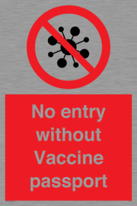 PA7051: No entry without Vaccine passport