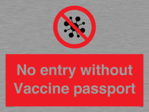 PA7051: No entry without Vaccine passport