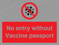PA7051: No entry without Vaccine passport