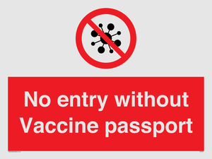 PA7051: No entry without Vaccine passport
