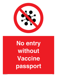 PA7051: No entry without Vaccine passport