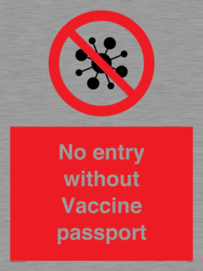 PA7051: No entry without Vaccine passport