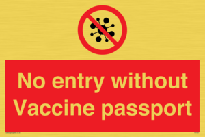 PA7051: No entry without Vaccine passport