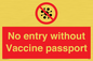 PA7051: No entry without Vaccine passport