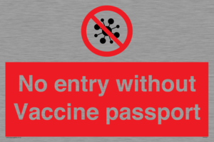 PA7051: No entry without Vaccine passport