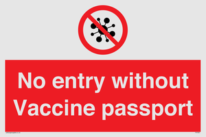 PA7051: No entry without Vaccine passport