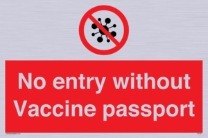 PA7051: No entry without Vaccine passport