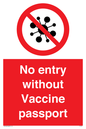 PA7051: No entry without Vaccine passport