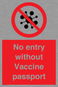 PA7051: No entry without Vaccine passport