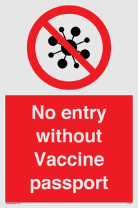 PA7051: No entry without Vaccine passport