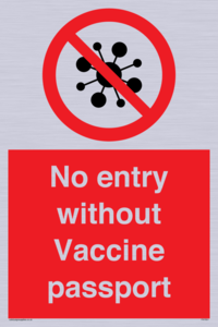 PA7051: No entry without Vaccine passport