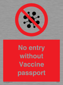 PA7051: No entry without Vaccine passport