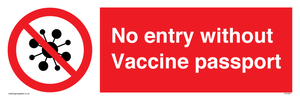 PA7051: No entry without Vaccine passport