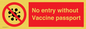 PA7051: No entry without Vaccine passport