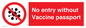 PA7051: No entry without Vaccine passport