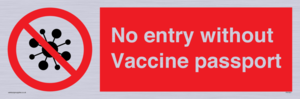 PA7051: No entry without Vaccine passport