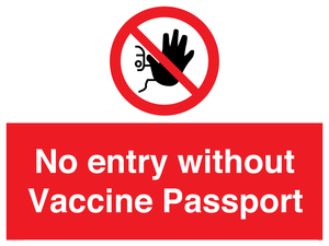 PA7261: No entry without Vaccine Passport