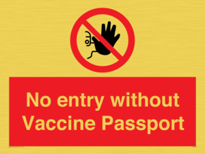 PA7261: No entry without Vaccine Passport