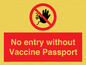 PA7261: No entry without Vaccine Passport