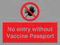 PA7261: No entry without Vaccine Passport