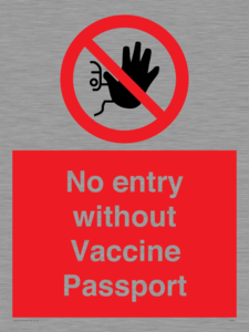 PA7261: No entry without Vaccine Passport