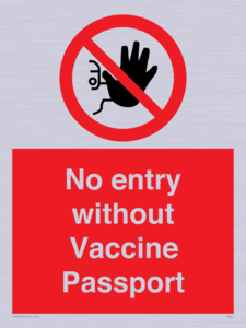 PA7261: No entry without Vaccine Passport