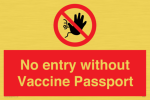 PA7261: No entry without Vaccine Passport