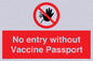 PA7261: No entry without Vaccine Passport