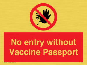 PA7261: No entry without Vaccine Passport