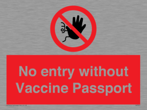 PA7261: No entry without Vaccine Passport